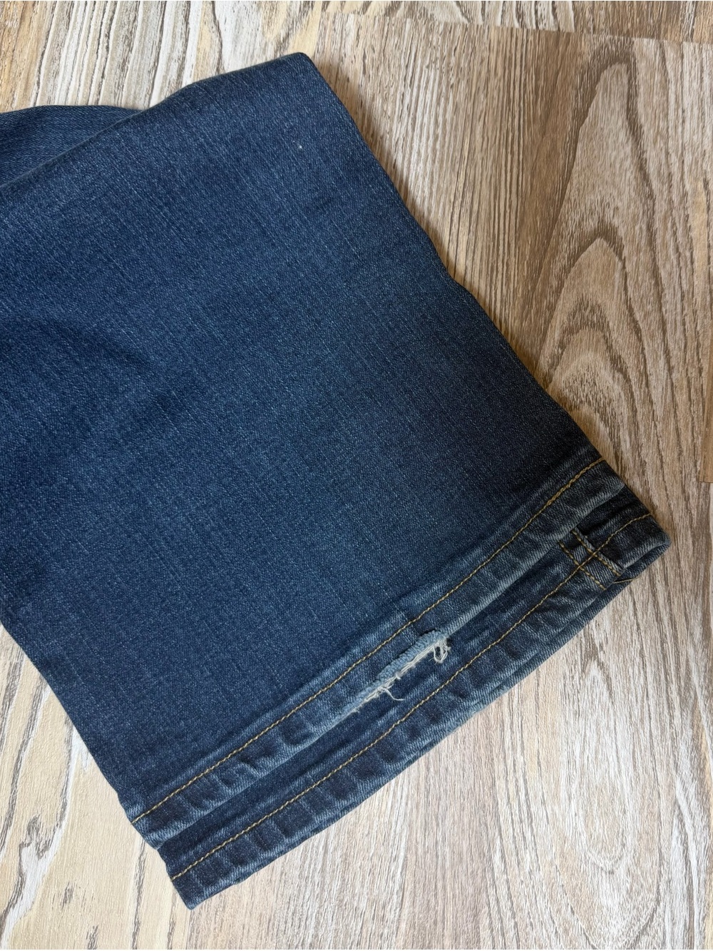 Wrangler Premium Patch Mae Bootcut Jeans Embroidered Pockets Size 7/8 x 36 - Picture 11 of 11